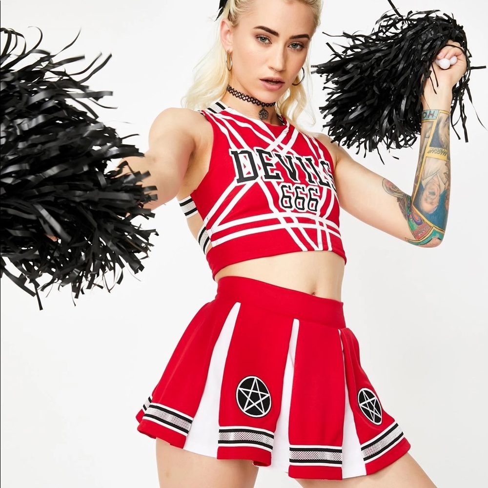 Dolls kill cheerleader costume